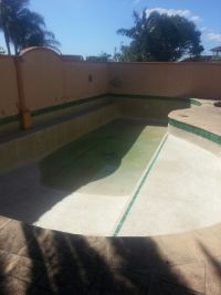 After the acid wash and ready for refilling.